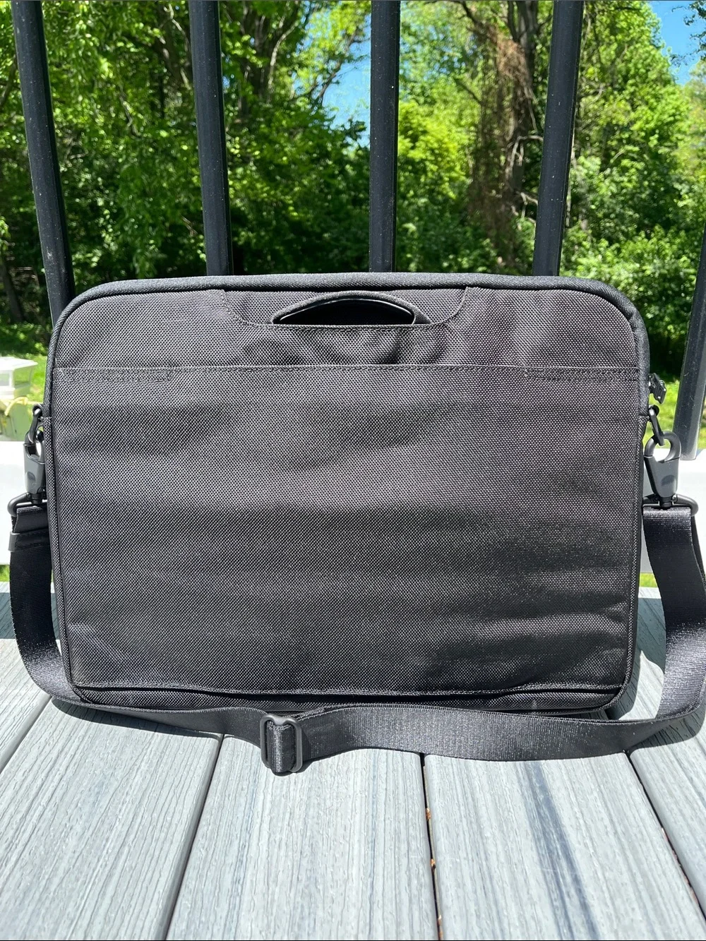 Tumi Alpha Series Crossbody Laptop Briefcase
